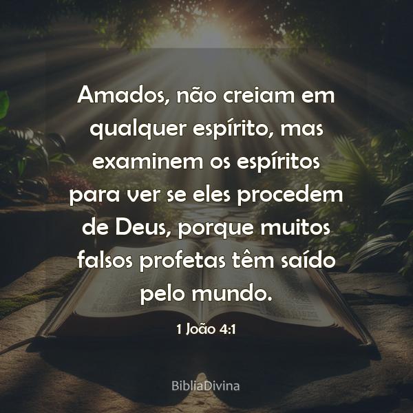 1 João 4:1