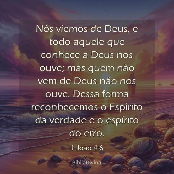 1 João 4:6