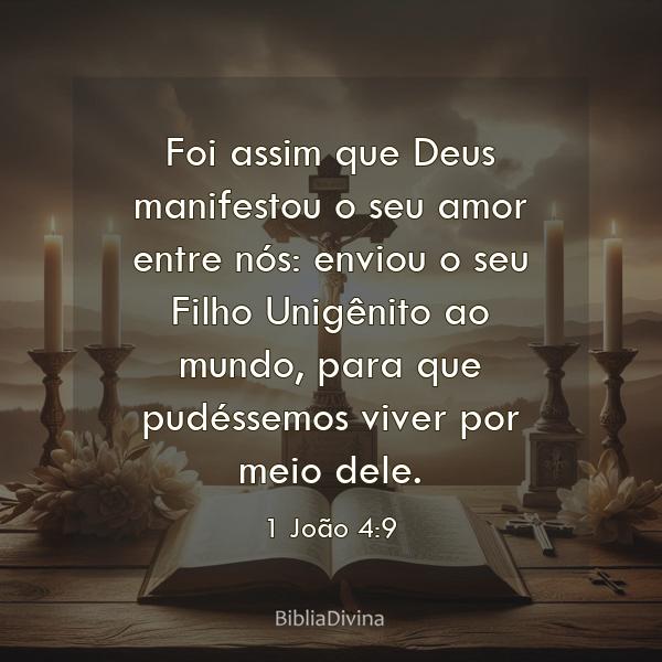 1 João 4:9