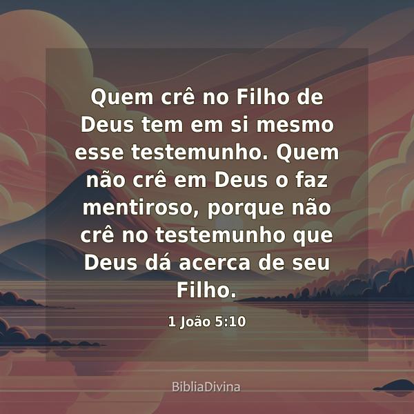 1 João 5:10