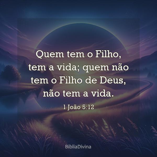 1 João 5:12