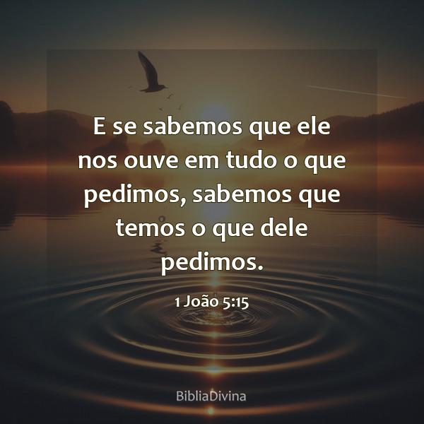 1 João 5:15