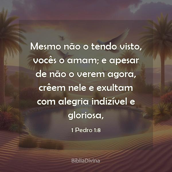 1 Pedro 1:8