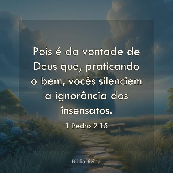 1 Pedro 2:15