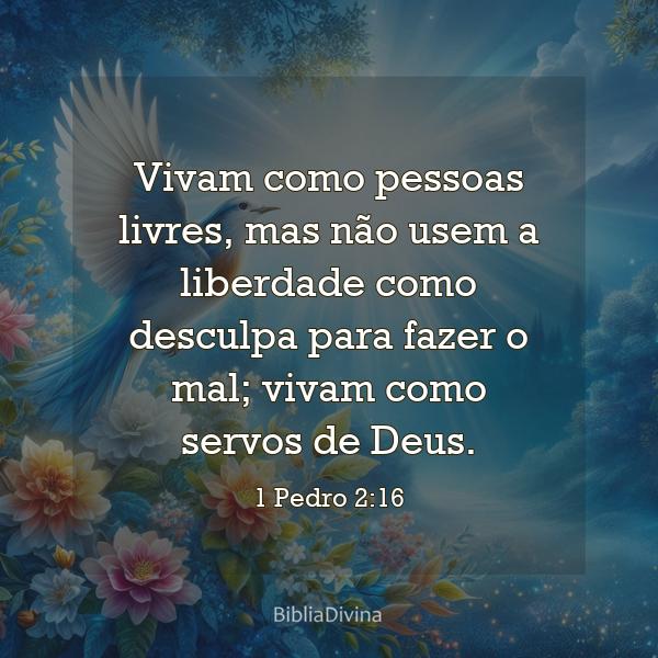 1 Pedro 2:16