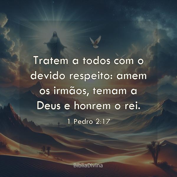 1 Pedro 2:17