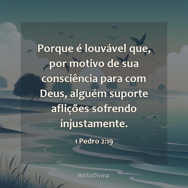 1 Pedro 2:19