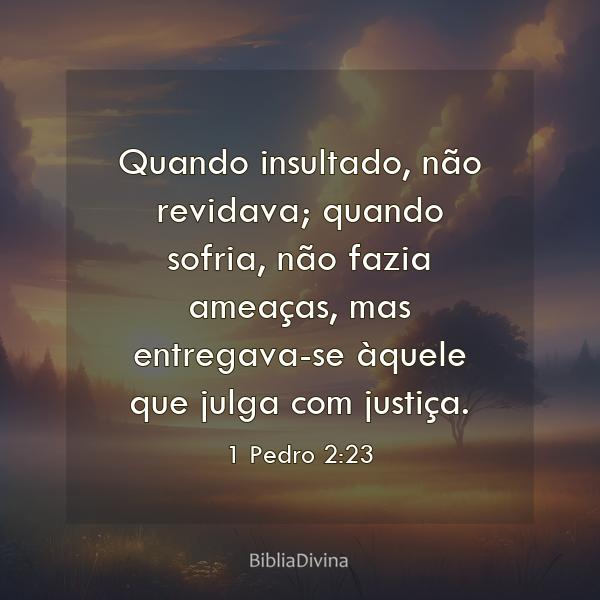 1 Pedro 2:23