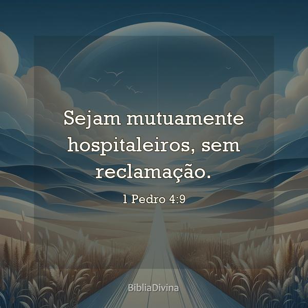 1 Pedro 4:9