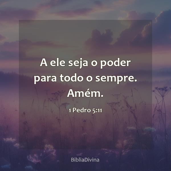 1 Pedro 5:11