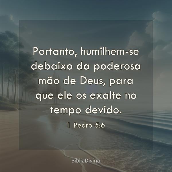 1 Pedro 5:6