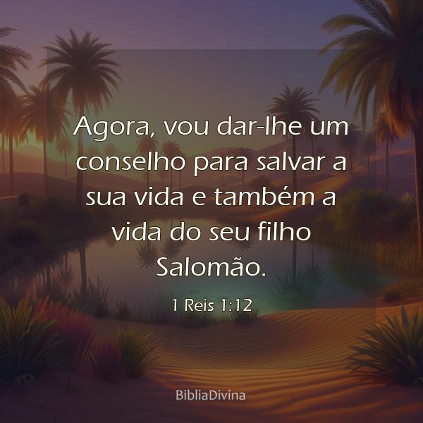 1 Reis 1:12