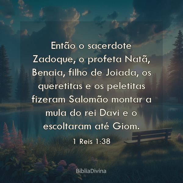 1 Reis 1:38