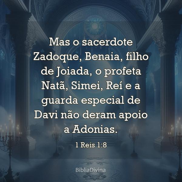 1 Reis 1:8