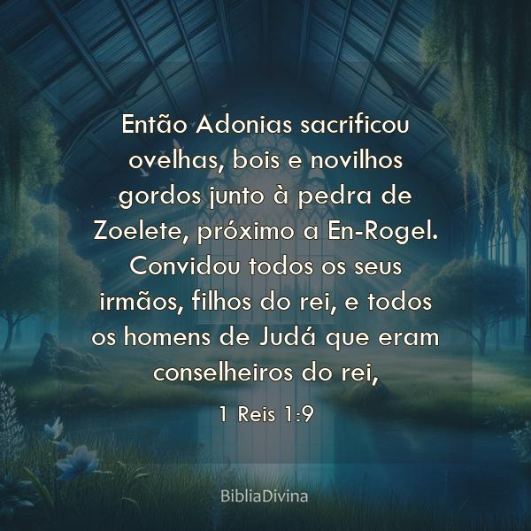 1 Reis 1:9