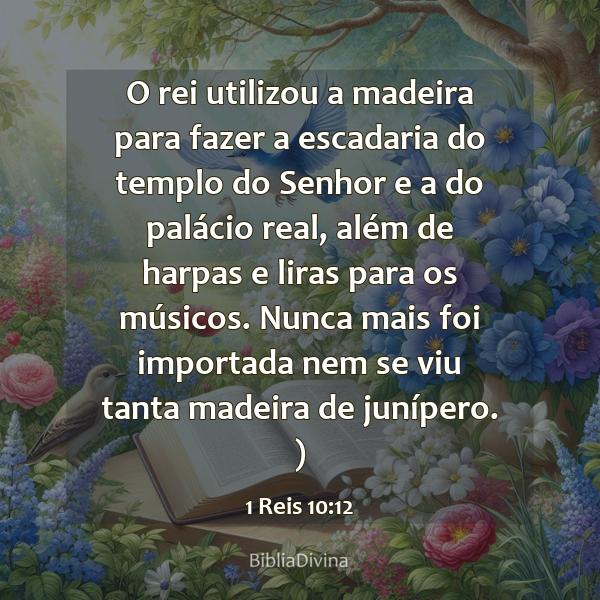 1 Reis 10:12