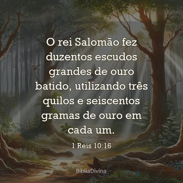 1 Reis 10:16