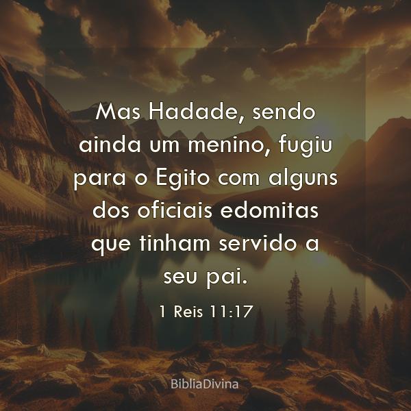 1 Reis 11:17