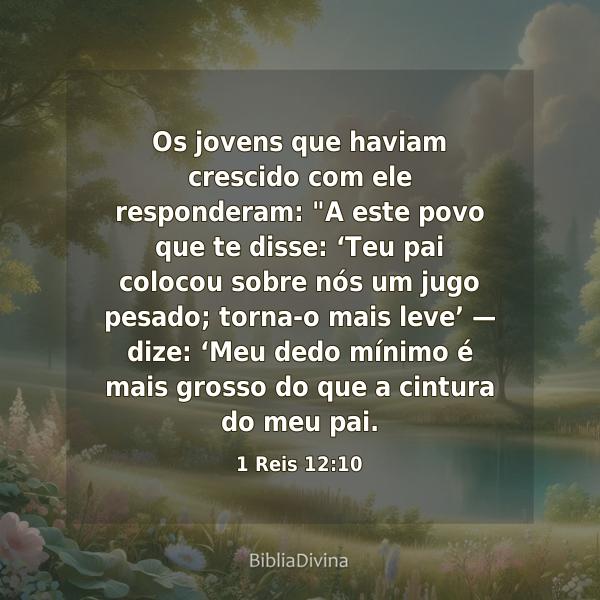 1 Reis 12:10