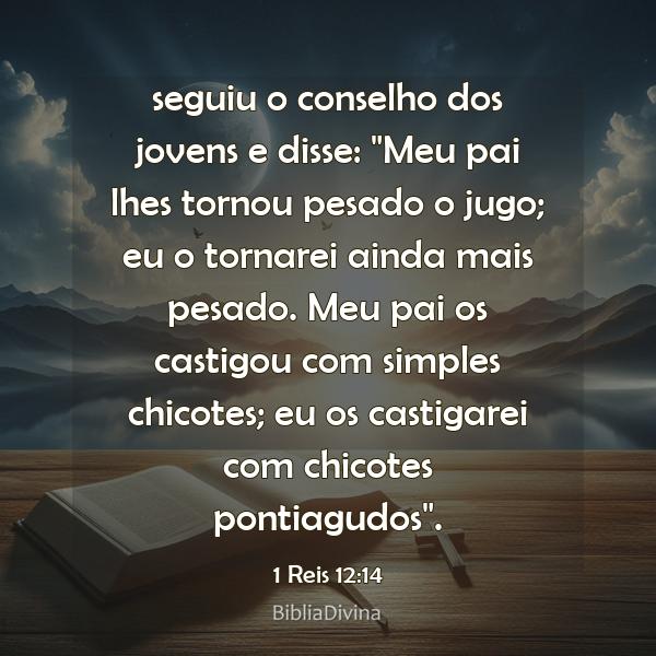 1 Reis 12:14