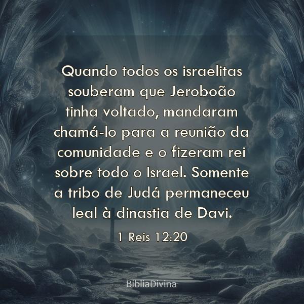 1 Reis 12:20