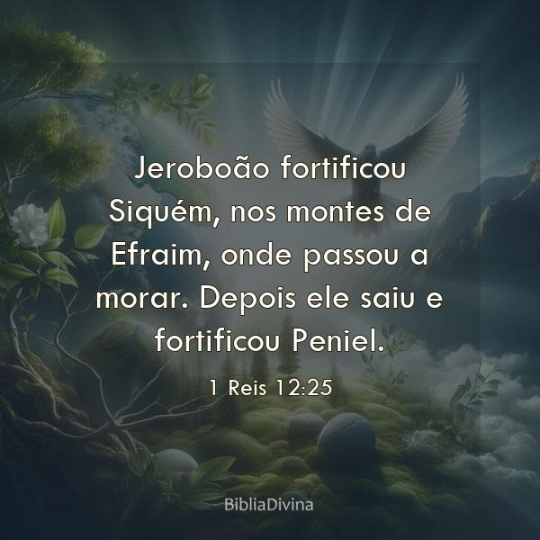 1 Reis 12:25