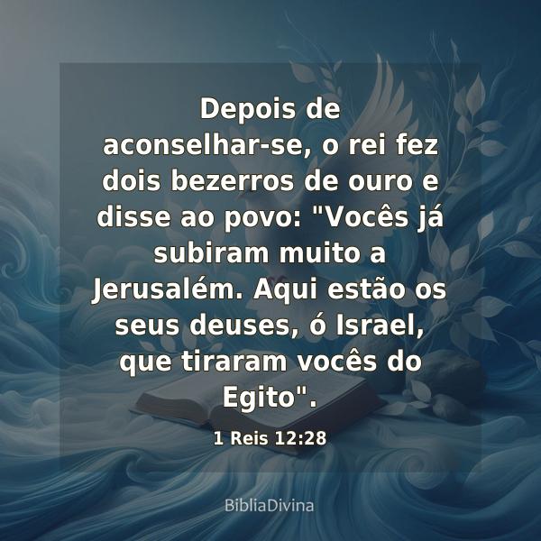 1 Reis 12:28