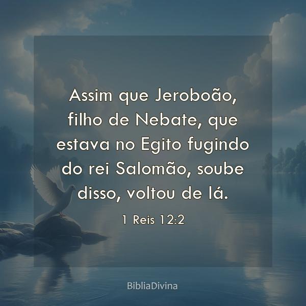 1 Reis 12:2