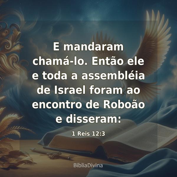 1 Reis 12:3