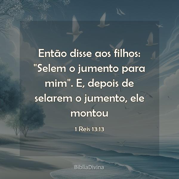 1 Reis 13:13