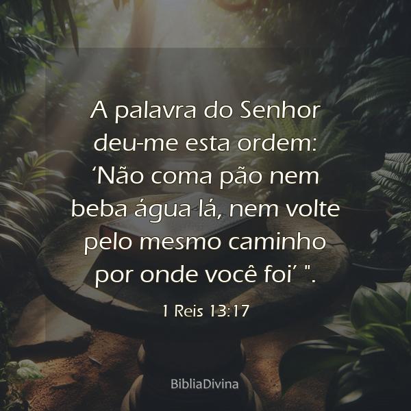 1 Reis 13:17