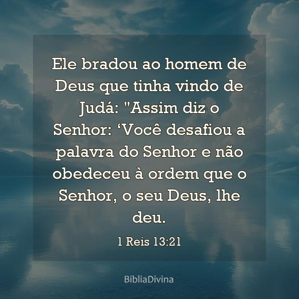 1 Reis 13:21