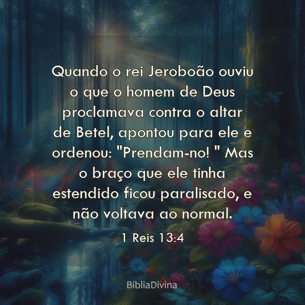 1 Reis 13:4