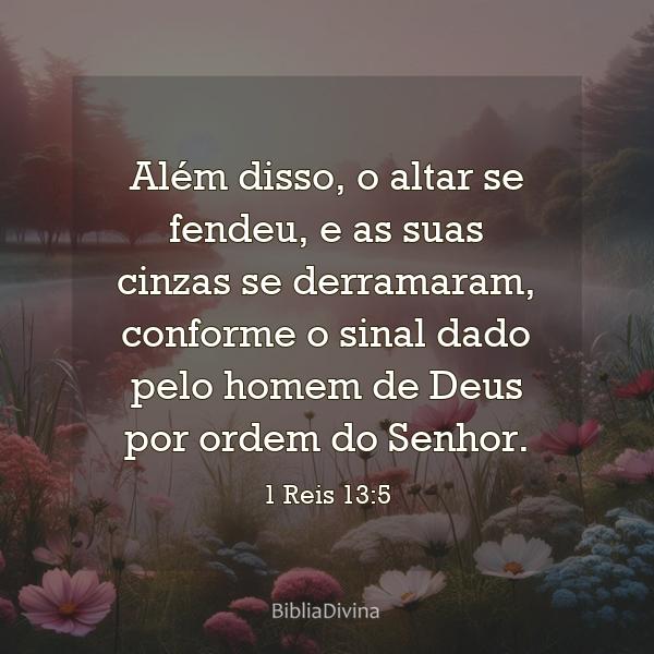 1 Reis 13:5