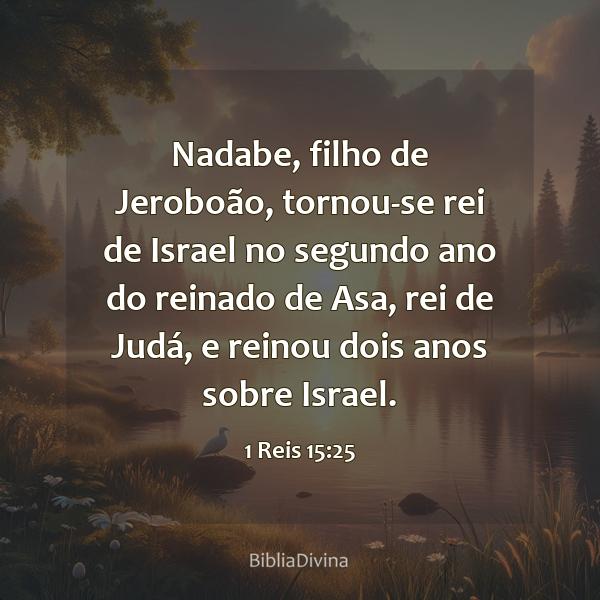 1 Reis 15:25