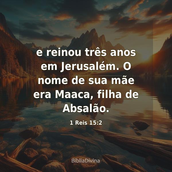 1 Reis 15:2