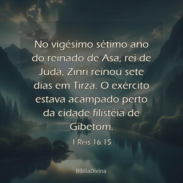 1 Reis 16:15