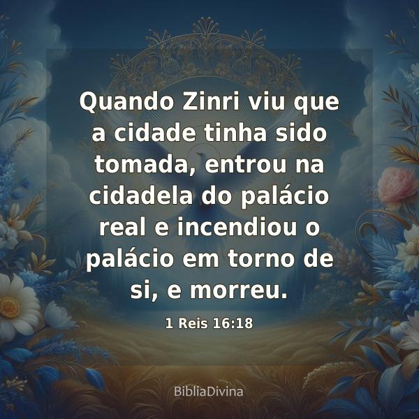 1 Reis 16:18