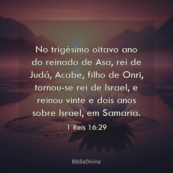 1 Reis 16:29