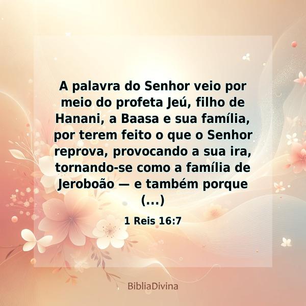 1 Reis 16:7