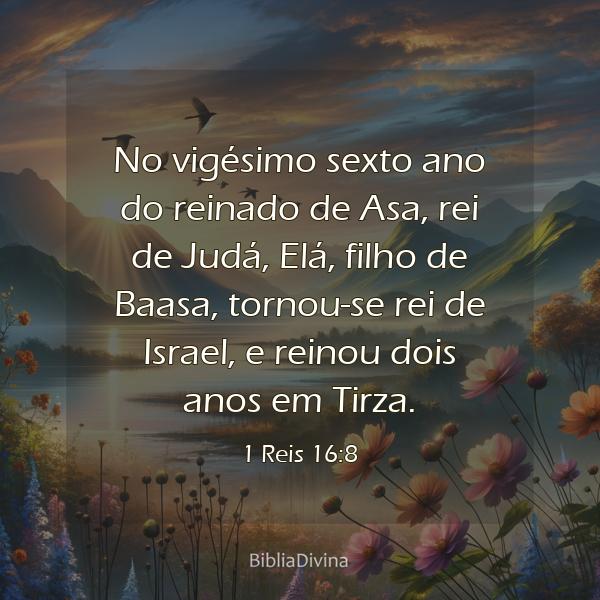 1 Reis 16:8