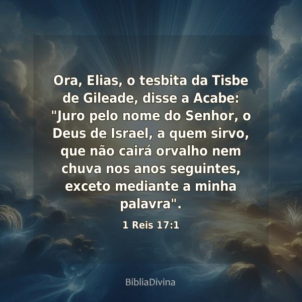 1 Reis 17:1