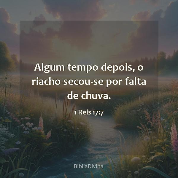 1 Reis 17:7