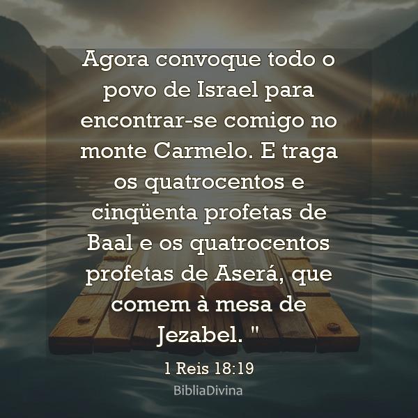 1 Reis 18:19