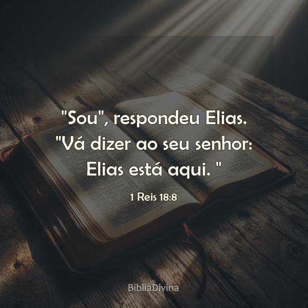 1 Reis 18:8