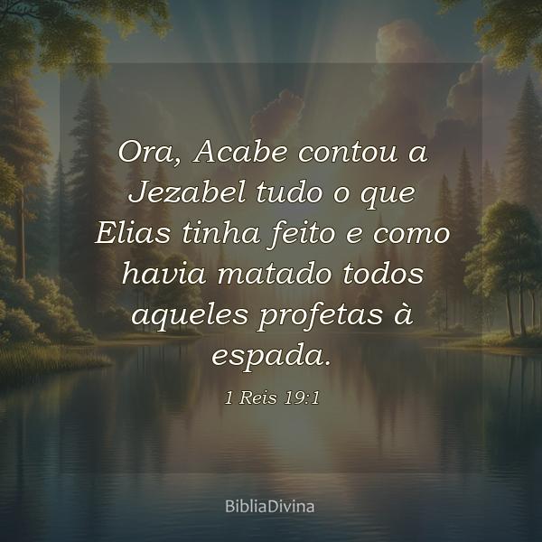 1 Reis 19:1