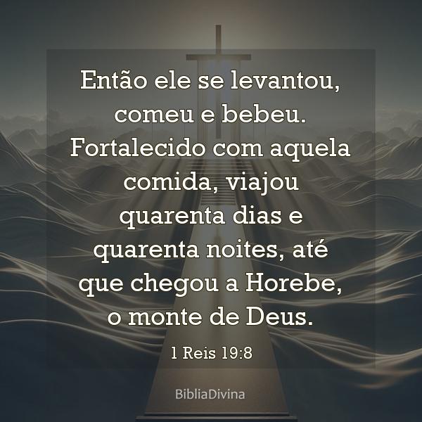 1 Reis 19:8