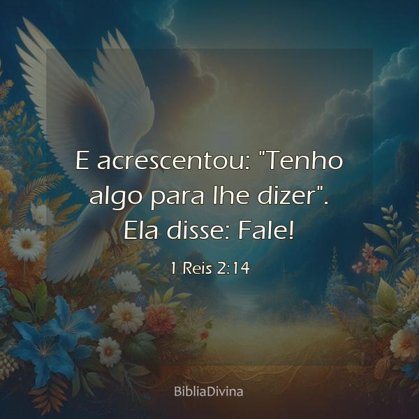 1 Reis 2:14