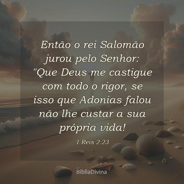 1 Reis 2:23