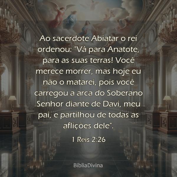 1 Reis 2:26